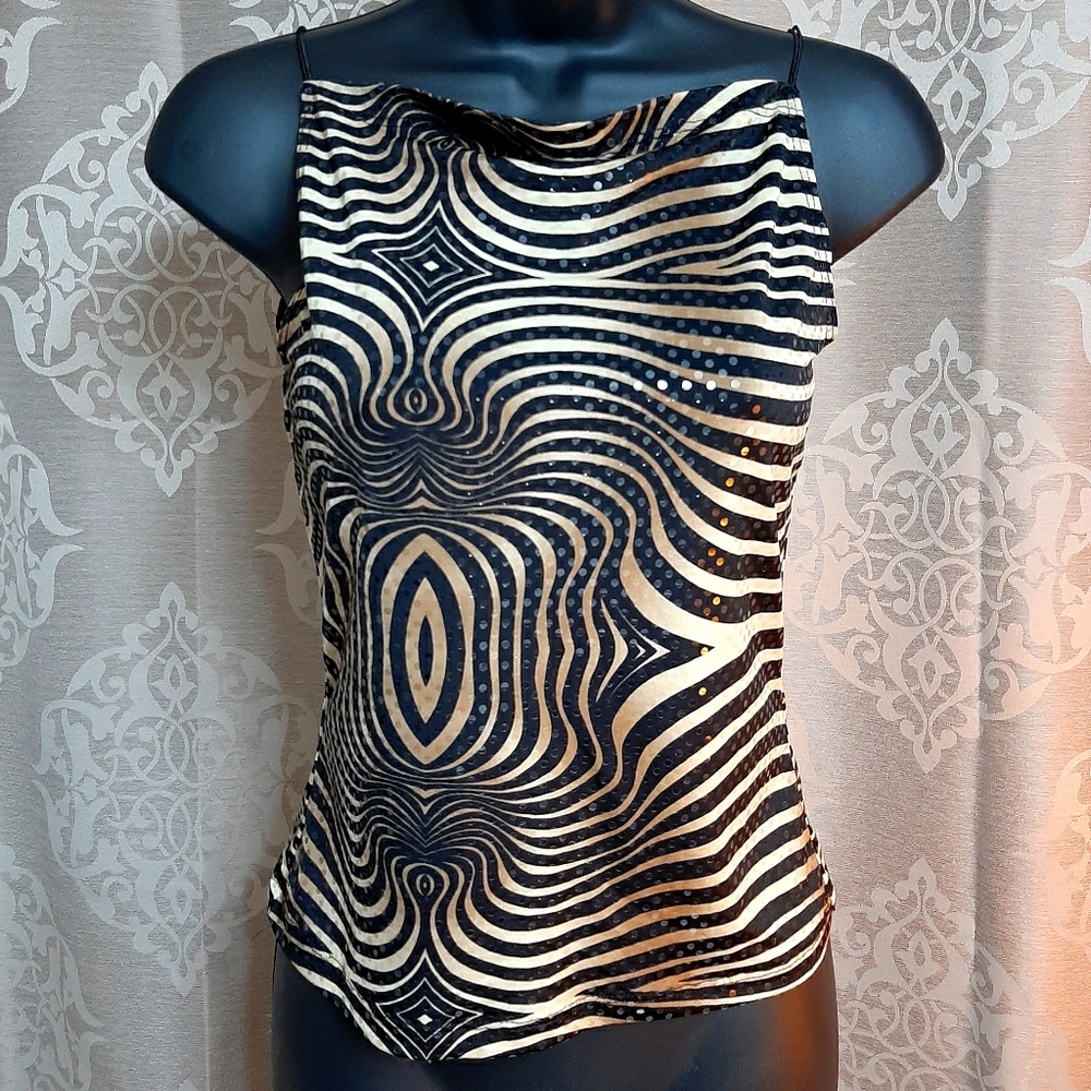 Satin tank top
